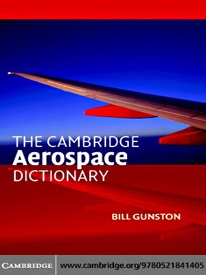 cover image of The Cambridge Aerospace Dictionary